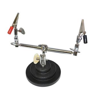 Round Double Clamp-On Stand