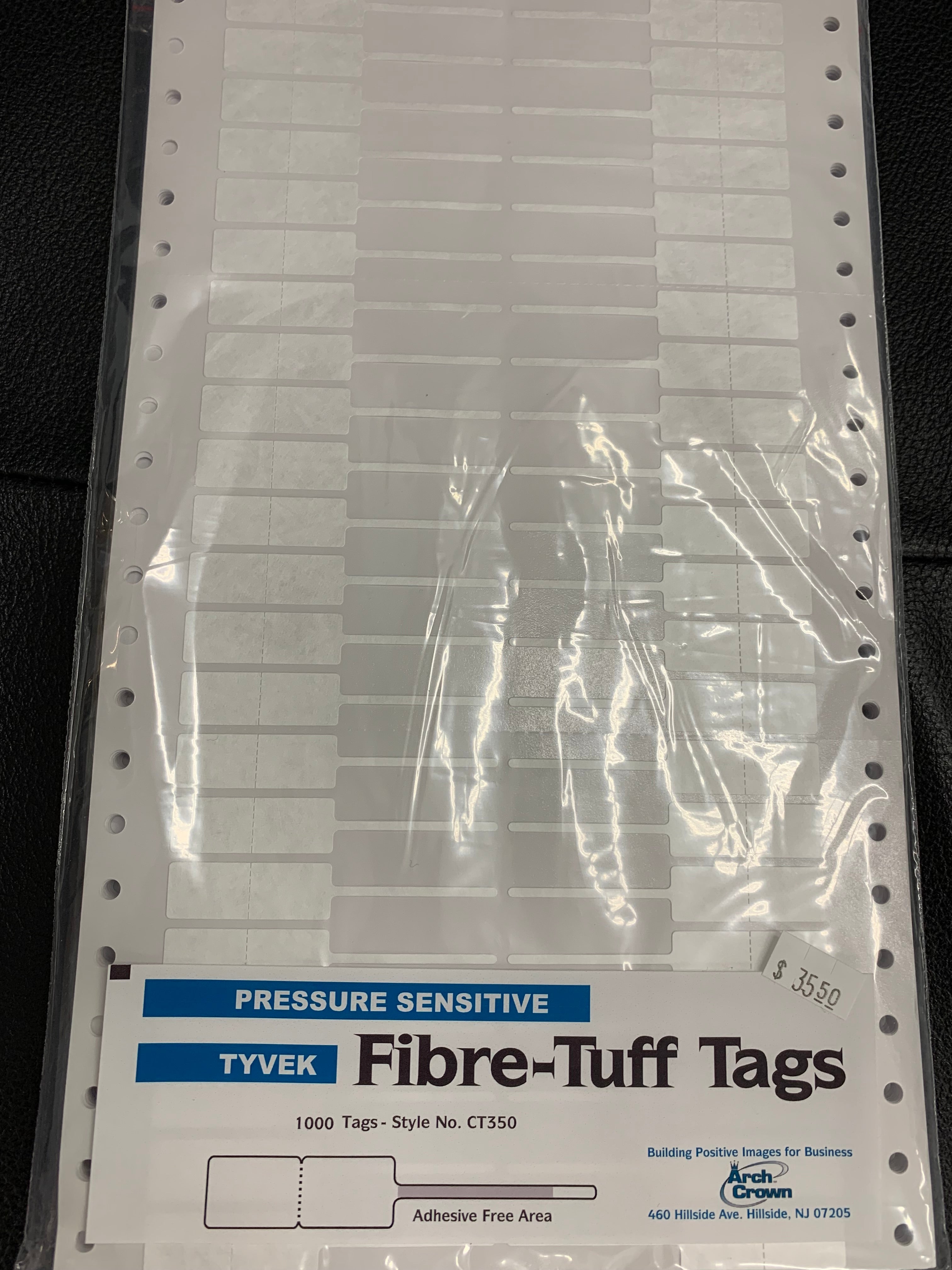 White Fibre-Tuff Tags