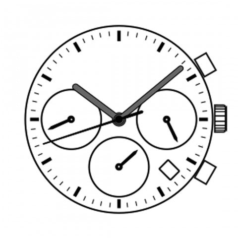 VD33 Epson Quartz Watch Movement
