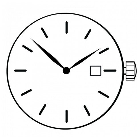 GN15 Date 3 Miyota Watch Movement