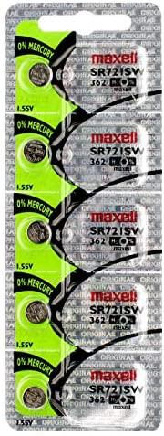 Maxell Watch Battery 362 - SR721SW